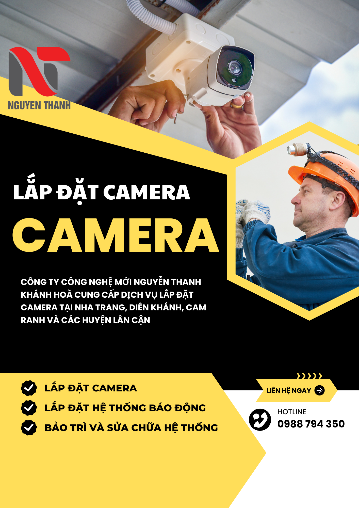 Lắp đặt camera